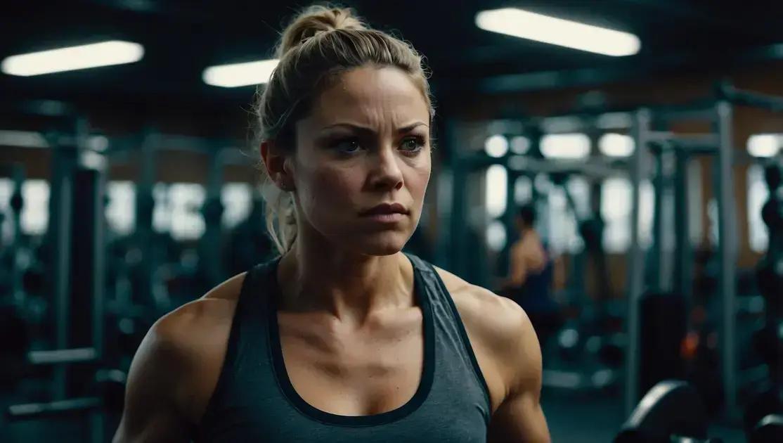 Mental resilience in workouts