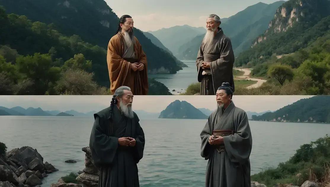 Exploring historical figures in stoicism and taoism
